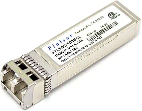 Finisar 10Gb SR SFP+ Module Transceiver - P/N: FTLX8571D3BCL