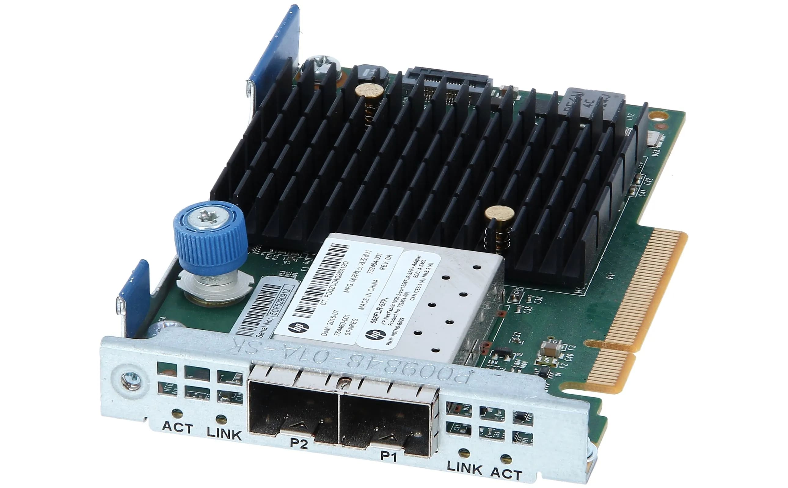 HP 556FLR SFP+ 2x 10Gbps FlexFabric - P/N: 732454-001