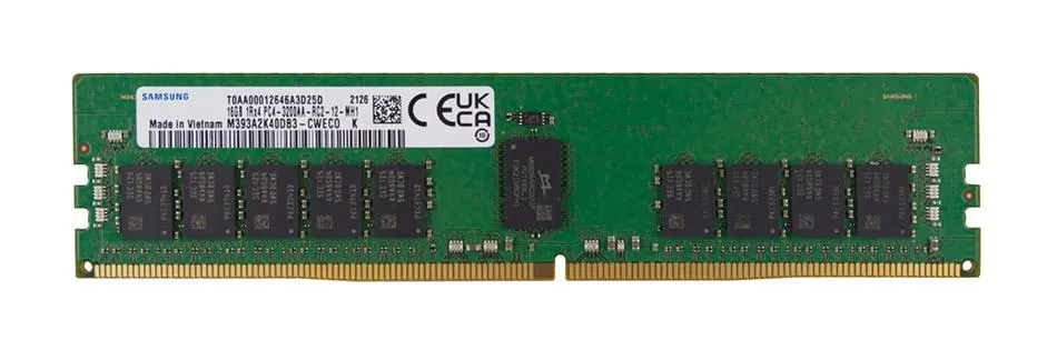 Samsung 16GB DDR4 3200MHz ECC - P/N: M393A2K40EB3-CWEBQ