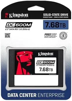 Kingston DC600M DATACENTER SSD  7.68TB SATA SSD 6Gbps 2,5 inch