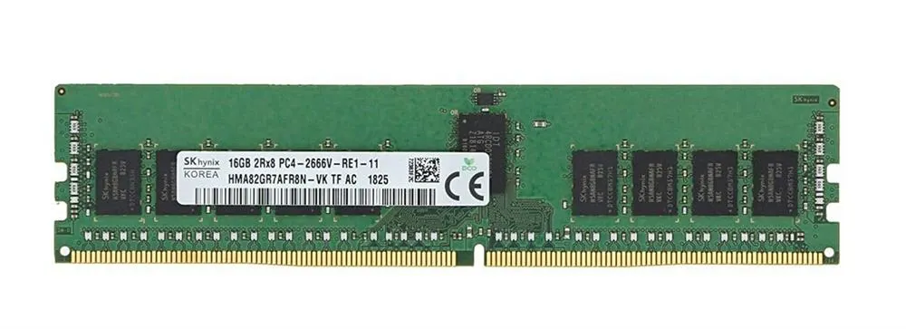 SK Hynix 16GB DDR4 2666MHz 2666V ECC Reg. - P/N: HMA82GR7AFR8N-VK