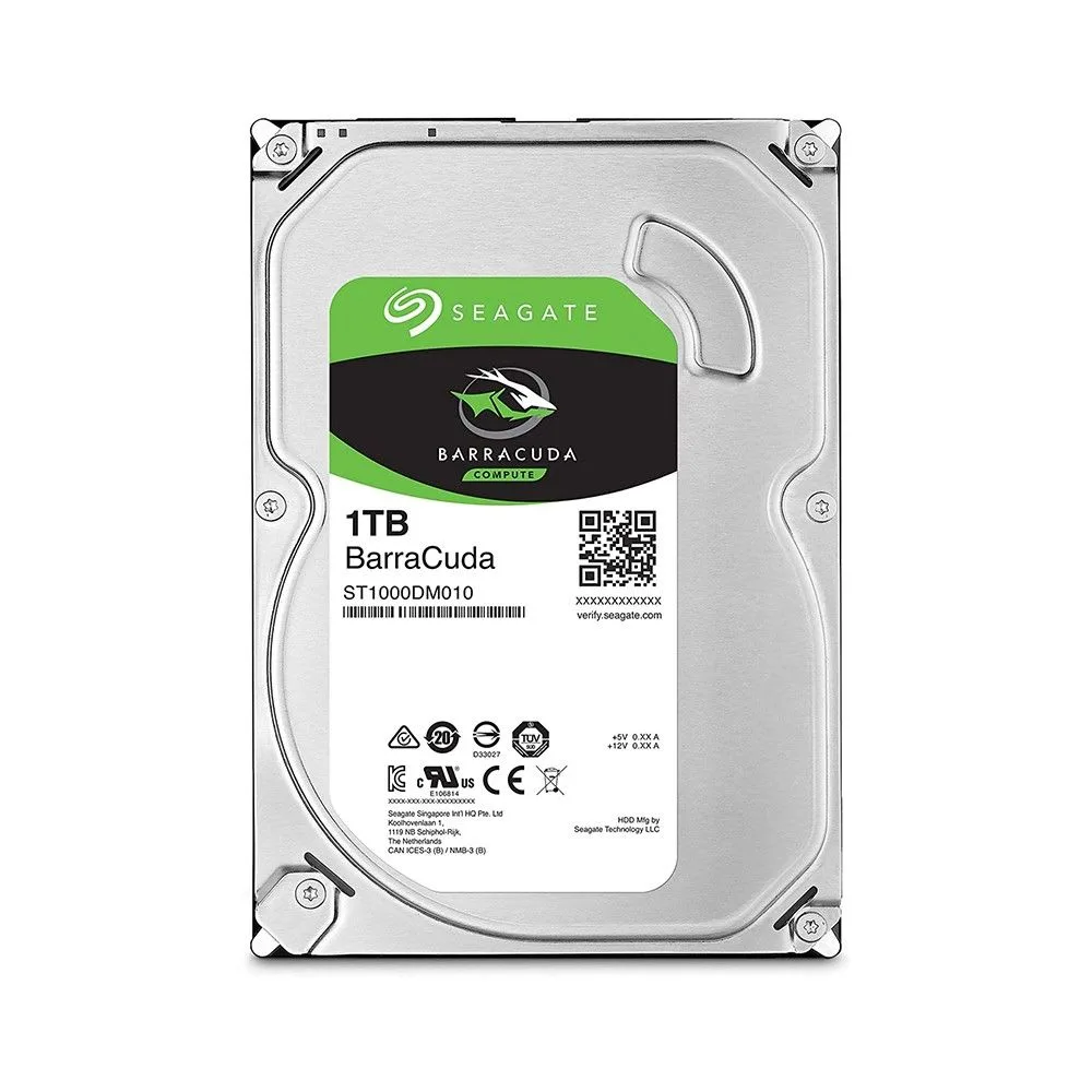 Seagate HDD 3.5" 1TB 7.2rpm 6G Barracuda 3,5" LFF