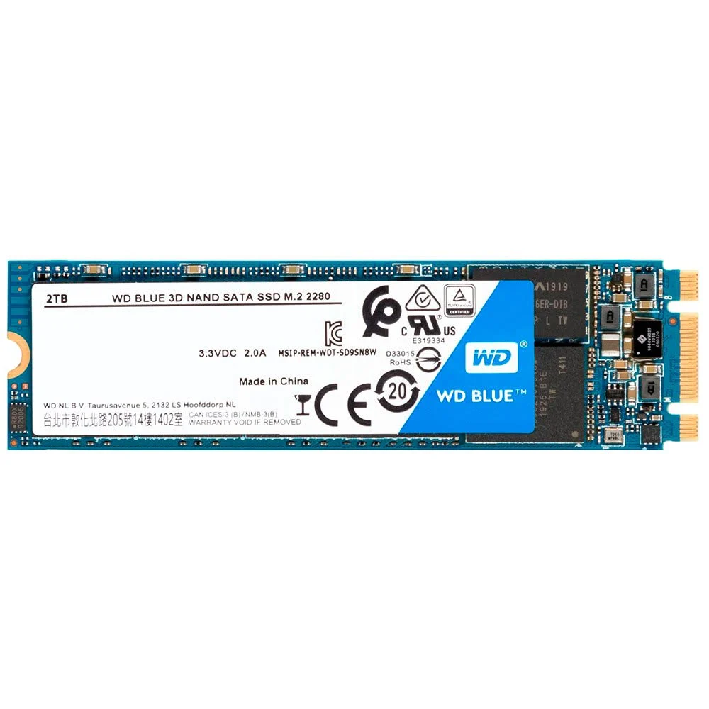 WD 2TB Blue 3D M.2 SATA  SFF
