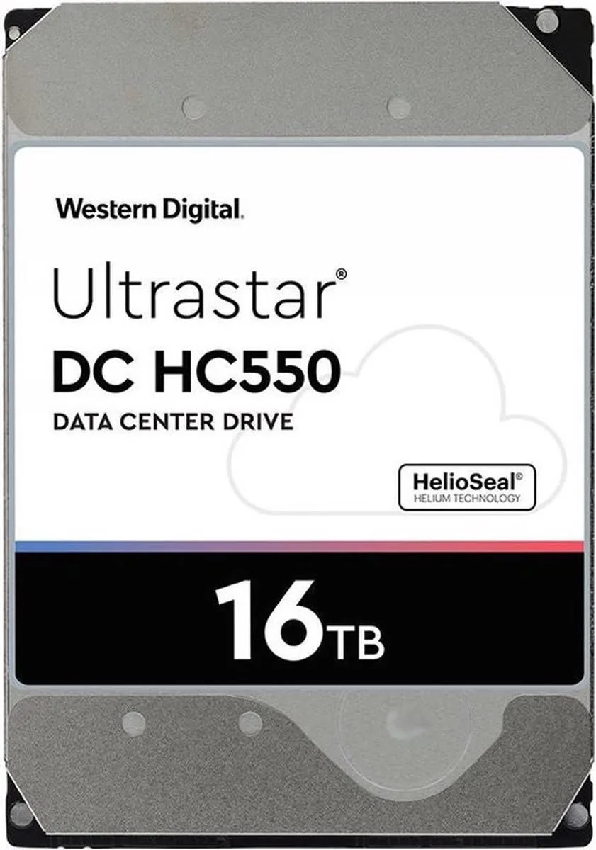 WD DC HC550 16TB SAS 12Gbps 3,5" LFF