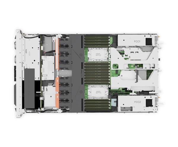 Dell PowerEdge R6525 10x SFF | 2x AMD EPYC 7H12 64 Core | 256GB 3200mhz DDR4 4