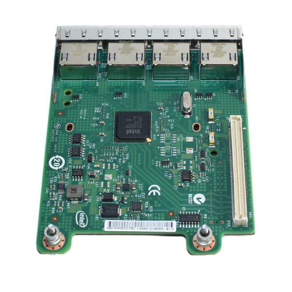 Dell i350 quad port 1GB RJ-45 - P/N: - R1XFC 3