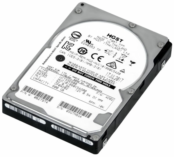 HGST 600GB SAS 10K 12Gbps 2,5" SFF 1