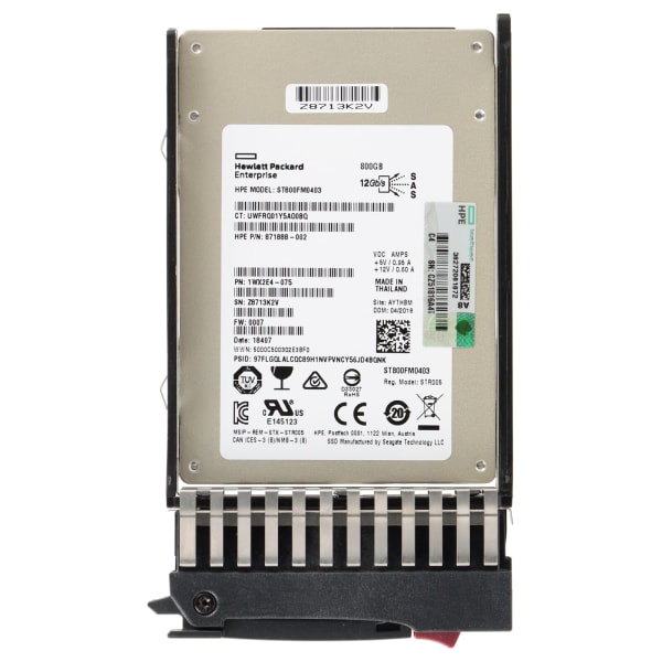 HPE 800GB SAS 12Gbps SFF P/N: 871888-002 1