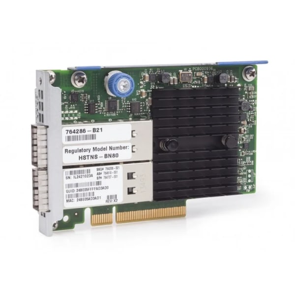 HP 544FLR FDR/Ethernet 10Gb/40Gb 2x QSFP Adapter - P/N: 764285-B21 2
