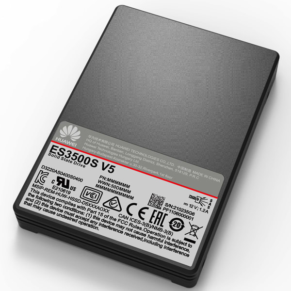 Huawei ES3500S V5 7.68TB SAS SSD 12Gbps SFF 1
