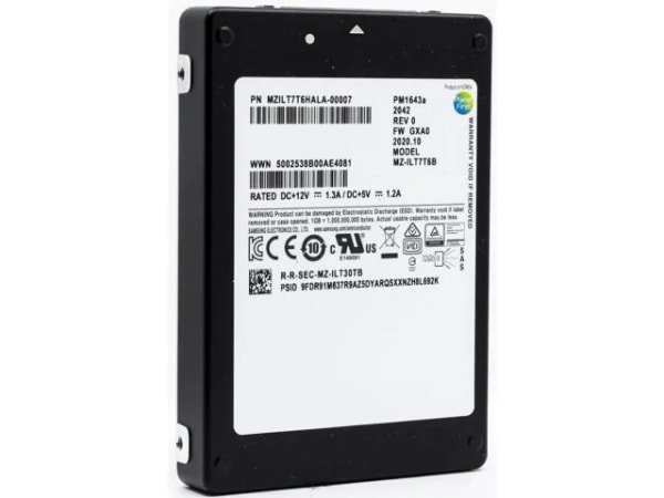 Samsung PM1643A 3.84TB SAS 12Gbps SFF 2