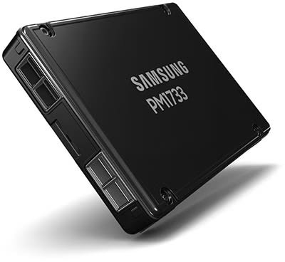 Samsung PM1733 1.92TB NVMe Gen 4 2,5SFF  1