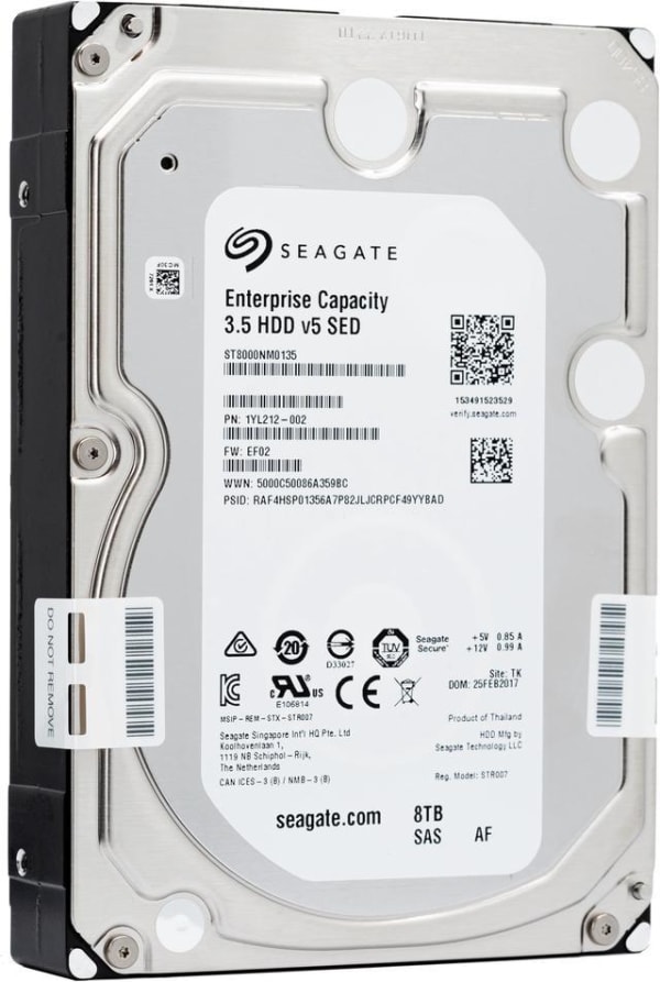 Seagate 8TB SAS 7.2k 12Gbps 3.5" 1