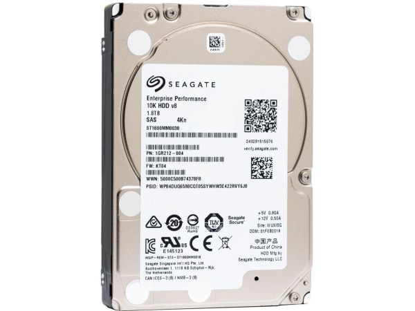 Seagate Enterprise Preformance V8 1.8TB SAS 10K 12gbps 2,5" SFF NEW  2