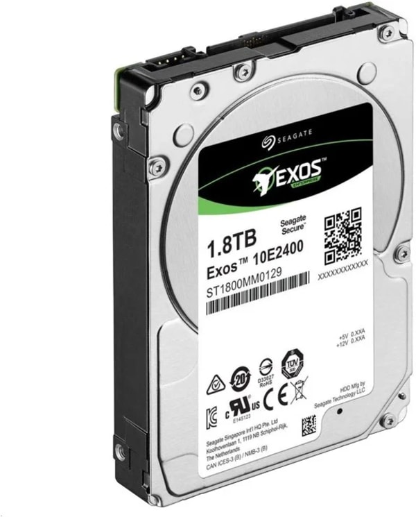 Seagate Exos 10E2400 1,8TB SAS 10K 12Gbps 2,5" SFF 3