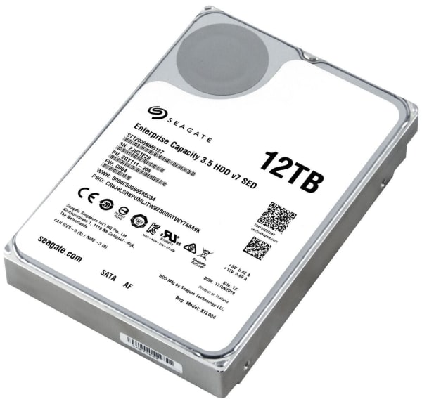 Seagate Exos X12 12TB SAS 7.2K 12Gbps 3,5" LFF 1