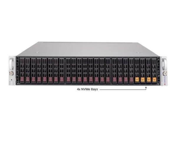 Supermicro 2028U-E1CNR4T 20x SFF + 4x NVMe 1